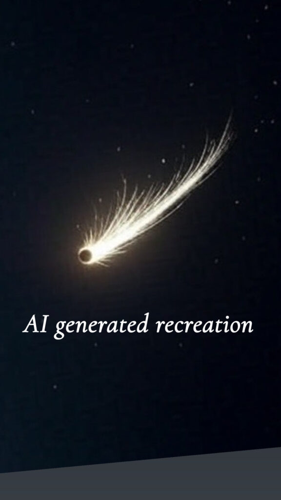 Saw glowing object zigzag across western sky, hovered, then vanished at incredible speed.