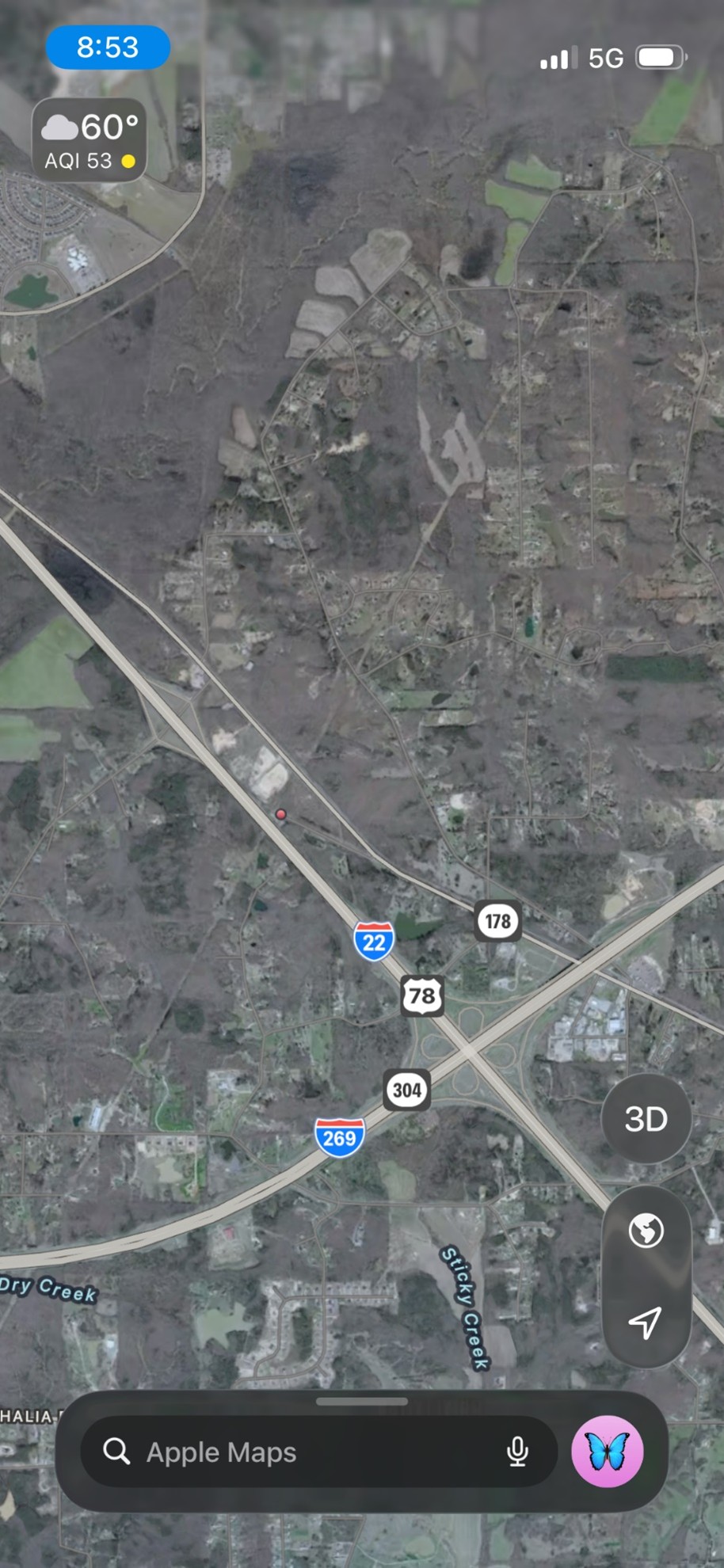 Second location photograph submitted by witness